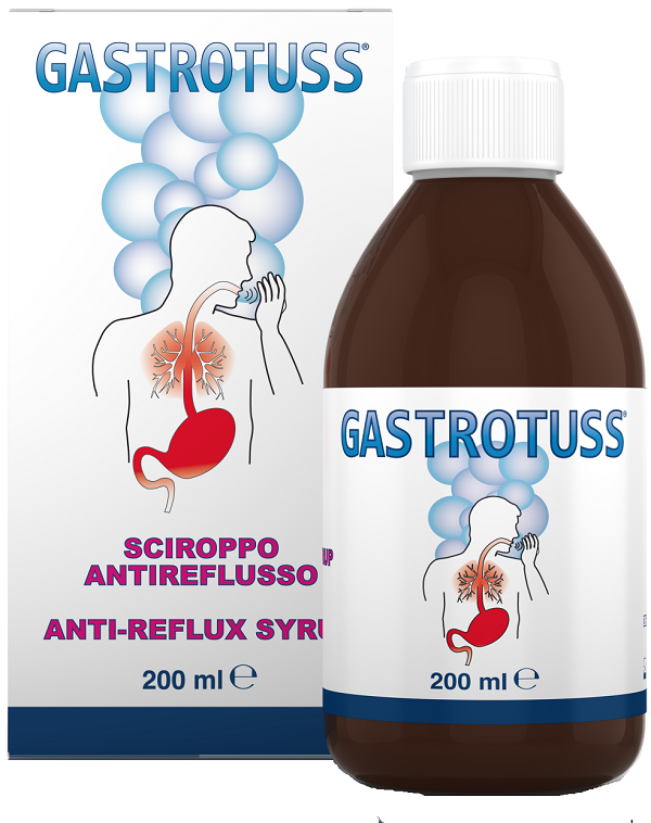 SCIROPPO ANTIREFLUSSO GASTROTUSS 200 ML - Farmacia De Pasquale