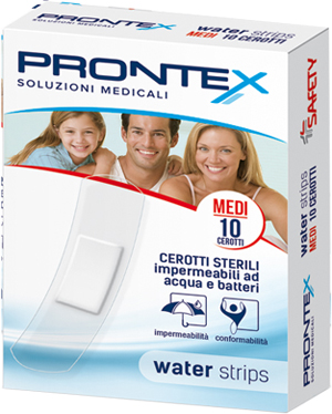 CEROTTO PRONTEX WATER STRIPS MEDIO 10 PEZZI - Farmacia De Pasquale