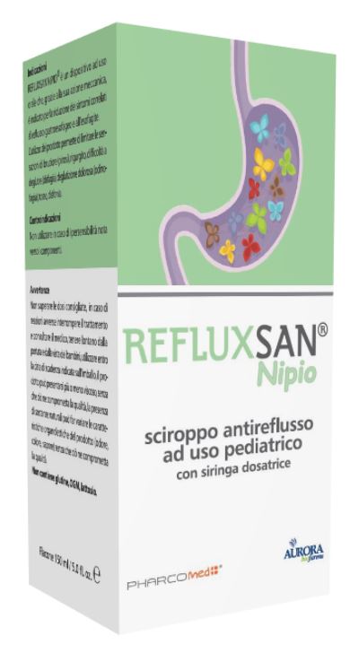 REFLUXSAN NIPIO SCIROPPO ANTIREFLUSSO 150 ML - Farmacia De Pasquale