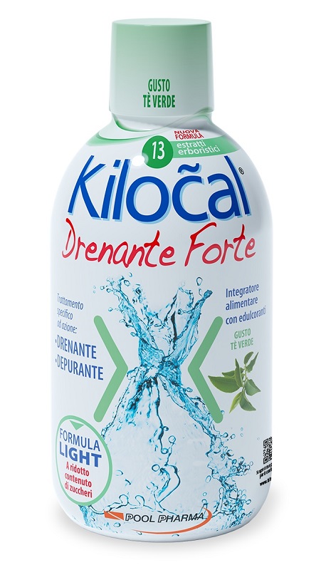 KILOCAL DRENANTE FORTE THE VERDE 500 ML - Farmacia De Pasquale