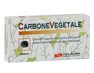 CARBONE VEGETALE POOL PHARMA 40 COMPRESSE - Farmacia De Pasquale