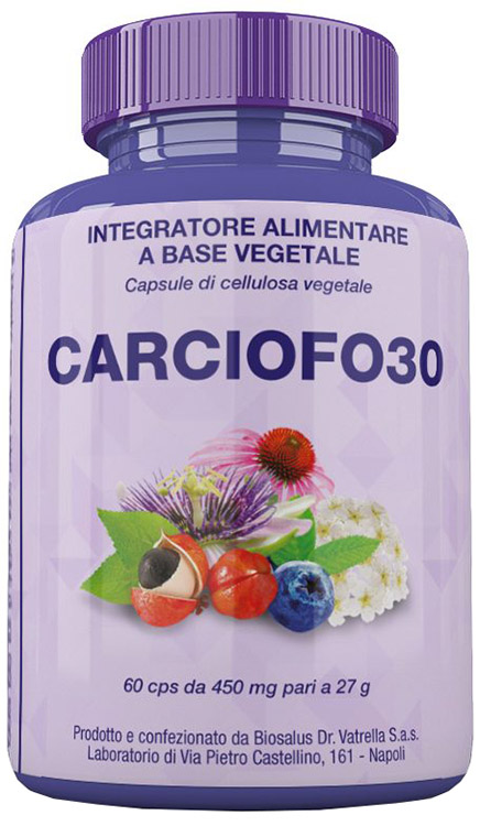 CARCIOFO30 60 CAPSULE 27 GRAMMI - Farmacia De Pasquale