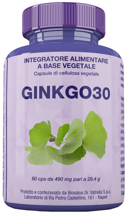 GINKGO30 60 CAPSULE 27 G - Farmacia De Pasquale