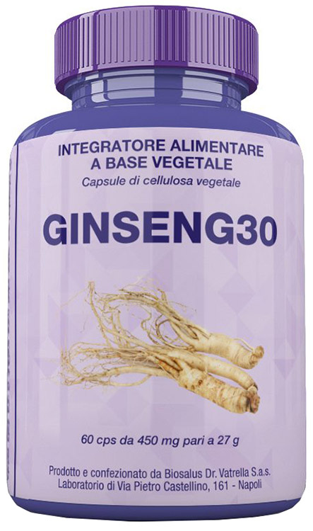 GINSENG30 60 CAPSULE 27 G - Farmacia De Pasquale
