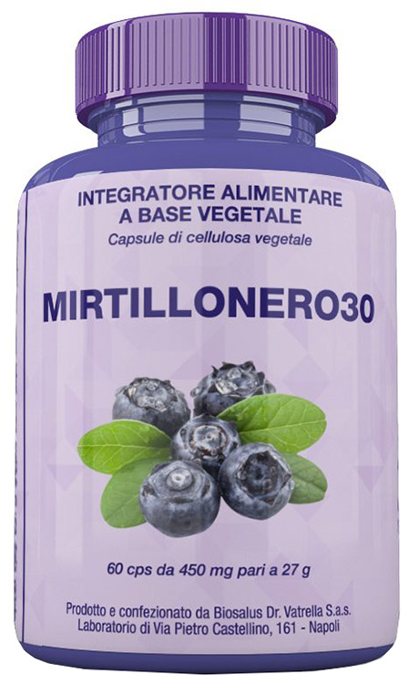 MIRTILLONERO30 60 CAPSULE 27 GRAMMI - Farmacia De Pasquale
