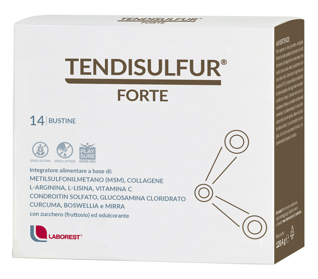 TENDISULFUR FORTE 14 BUSTE 119 G - Farmacia De Pasquale