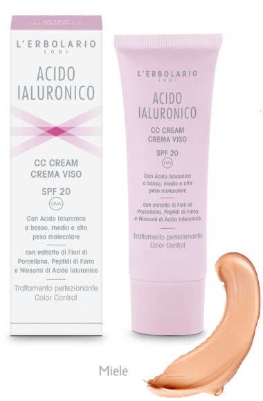 ACIDO IALURONICO CC CREAM MIELE SPF20 50 ML - Farmacia De Pasquale