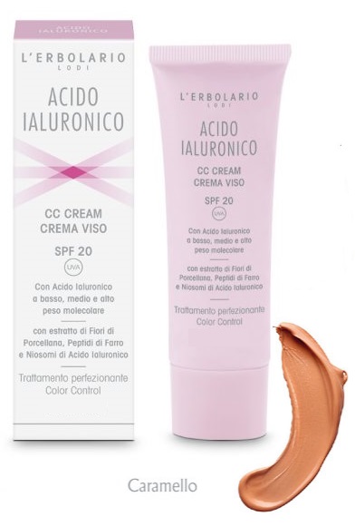 ACIDO IALURONICO CC CREAM CARAMELLO SPF20 50 ML - Farmacia De Pasquale