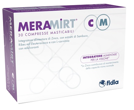 MERAMIRT CM 30 COMPRESSE MASTICABILI - Farmacia De Pasquale