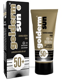 GOLDERM SUN SPF 50+ CREMA VISO 50 ML - Farmacia De Pasquale