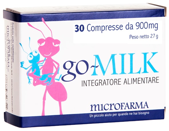 GO-MILK 30 COMPRESSE - Farmacia De Pasquale