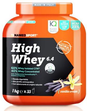 HIGH WHEY VANILLA CREAM 1 KG - Farmacia De Pasquale