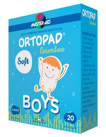 CEROTTO OCULARE PER ORTOTTICA ORTOPAD SOFT BOYS JUNIOR 20 PEZZI - Farmacia De Pasquale