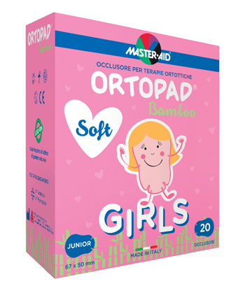 CEROTTO OCULARE PER ORTOTTICA ORTOPAD SOFT GIRLS JUNIOR 20 PEZZI - Farmacia De Pasquale