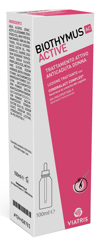 BIOTHYMUS AC ACTIVE TRATTAMENTO ATTIVO ANTICADUTA DONNA LOZIONE 100 ML - Farmacia De Pasquale