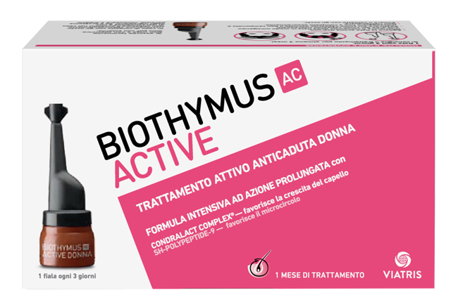 BIOTHYMUS AC ACTIVE TRATTAMENTO ATTIVO ANTICADUTA DONNA 10 FIALE - Farmacia De Pasquale