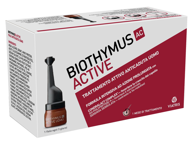BIOTHYMUS AC ACTIVE TRATTAMENTO ATTIVO ANTICADUTA UOMO 10 FIALE 3,5 ML - Farmacia De Pasquale