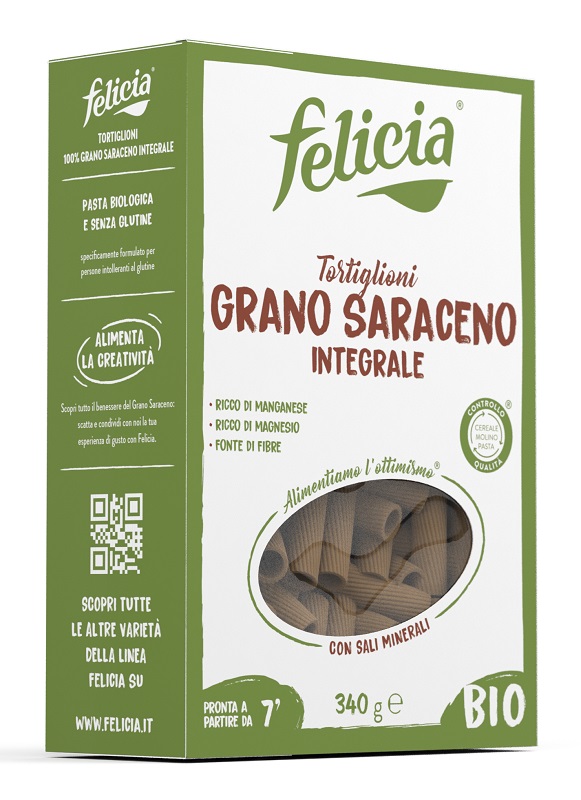 FELICIA BIO SARACENO TORTIGLIONI 340 G - Farmacia De Pasquale