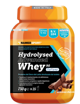 HYDROLYSED ADVANCED WHEY DELICIOUS CHOCOLATE BARATTOLO POLVERE ORALE 750 G - Farmacia De Pasquale