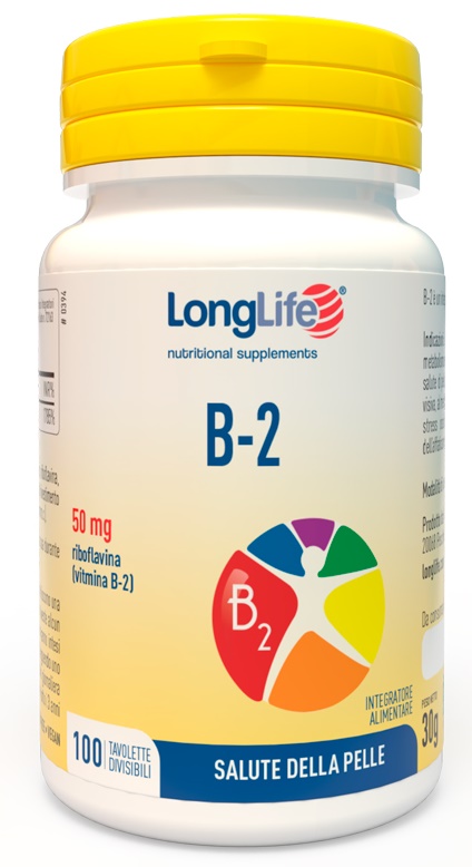 LONGLIFE B2 50 MG 100 TAVOLETTE DIVISIBILI - Farmacia De Pasquale