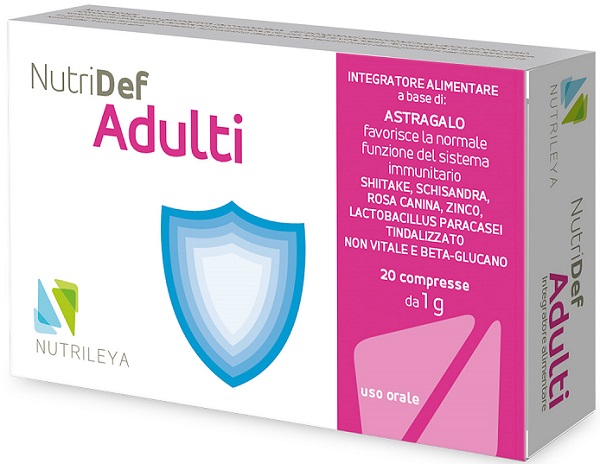 NUTRIDEF ADULTI 20 COMPRESSE - Farmacia De Pasquale
