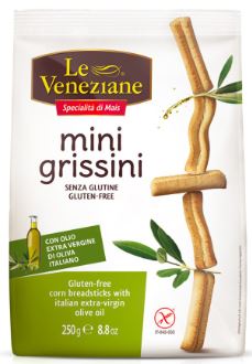 LE VENEZIANE MINI GRISSINI 250 G - Farmacia De Pasquale