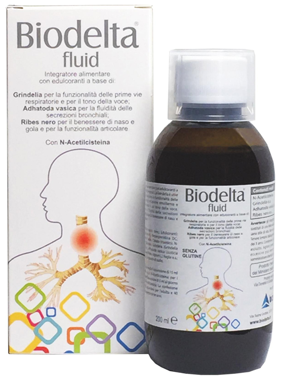 BIODELTA FLUID 200 ML - Farmacia De Pasquale
