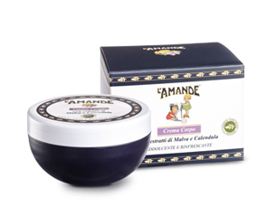 L'AMANDE MARSEILLE CREMA CORPO MALVA/CALENDULA 200 ML - Farmacia De Pasquale
