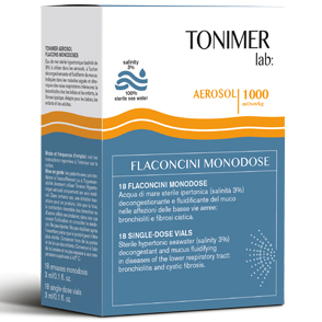 TONIMER LAB AEROSOL 18 FLACONCINI 3 ML MONODOSE - Farmacia De Pasquale