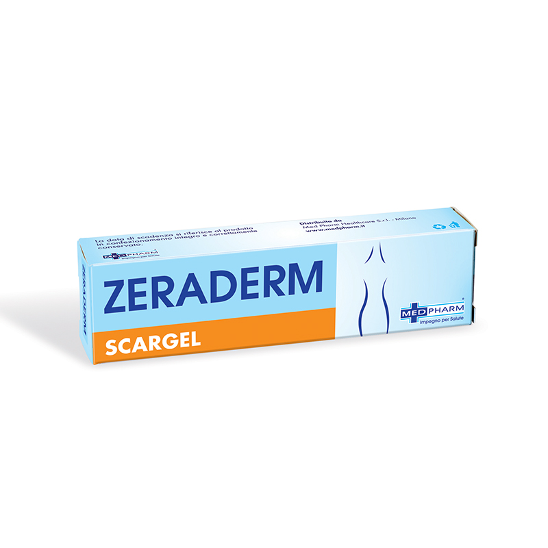 DISPOSITIVO MEDICO ZERADERM SCAR GEL 20 G - Farmacia De Pasquale