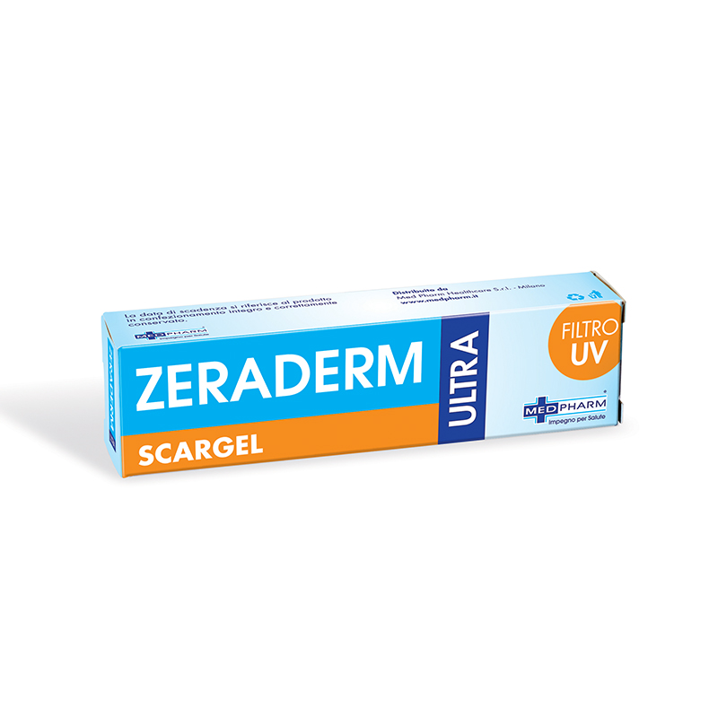 DISPOSITIVO MEDICO ZERADERM ULTRA SCAR GEL 20 G - Farmacia De Pasquale