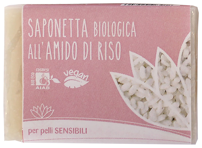 SAPONETTA AMIDO DI RISO BIO - Farmacia De Pasquale