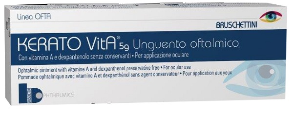 UNGUENTO OFTALMICO KERATO VITA 5 G - Farmacia De Pasquale
