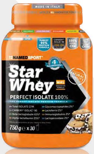 STAR WHEY COOKIES & CREAM 750 G - Farmacia De Pasquale