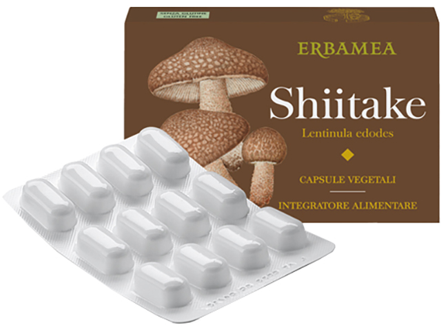 SHITAKE 24 CAPSULE VEGETALI - Farmacia De Pasquale