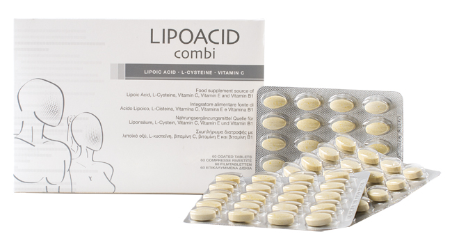 LIPOACID COMBI 60 COMPRESSE - Farmacia De Pasquale