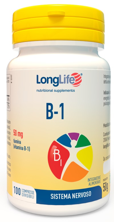 LONGLIFE B1 100 COMPRESSE 50 MG - Farmacia De Pasquale