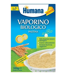 HUMANA VAPORINO PASTINA BIOLOGICA 320 G - Farmacia De Pasquale