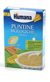 HUMANA PUNTINE BIOLOGICHE PASTINA 320 G - Farmacia De Pasquale
