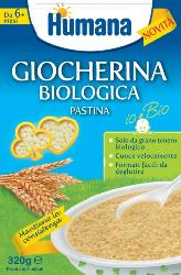 HUMANA GIOCHERINA PASTINA BIOLOGICA 320 G - Farmacia De Pasquale