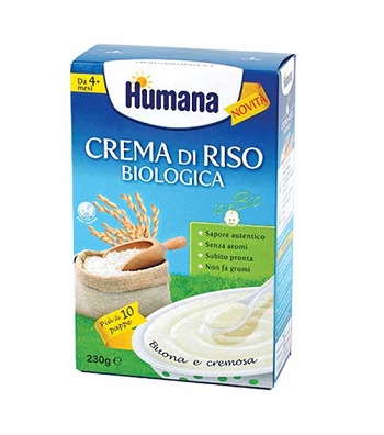 HUMANA CREMA DI RISO BIOLOGICO 230 G - Farmacia De Pasquale