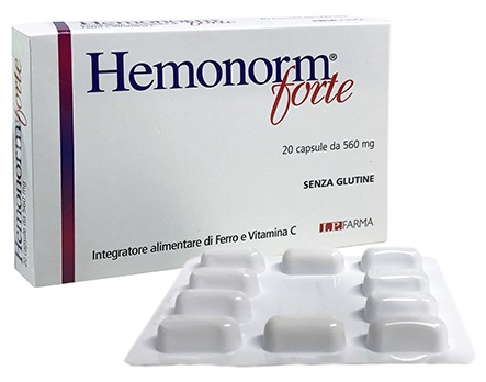 HEMONORM FORTE 20 CAPSULE - Farmacia De Pasquale
