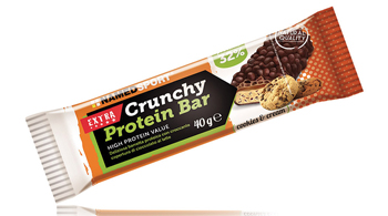 CRUNCHY PROTEINBAR COOKIES & CREAM 1 PEZZO 40 G - Farmacia De Pasquale