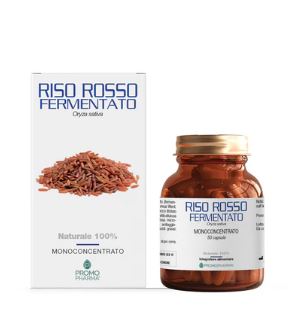 RISO ROSSO FERMENTATO 50 CAPSULE - Farmacia De Pasquale