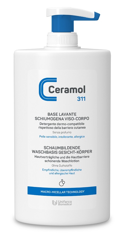 CERAMOL 311 BASE LAVANTE SCHIUMOGENA 400 ML - Farmacia De Pasquale