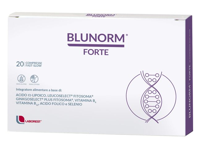 BLUNORM FORTE 20 COMPRESSE - Farmacia De Pasquale