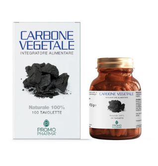 CARBONE VEGETALE 100 COMPRESSE - Farmacia De Pasquale