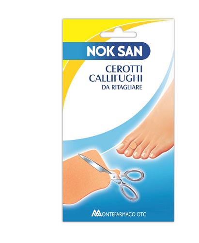 NOK SAN CEROTTI CALLIFUGO RITAGLIABILE 2 PEZZI - Farmacia De Pasquale