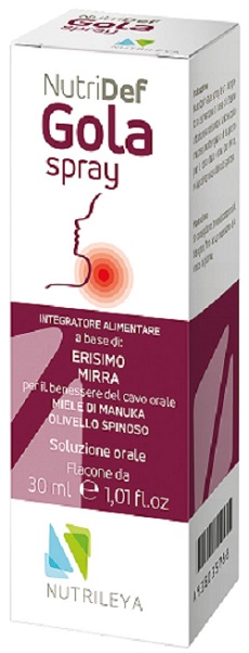NUTRIDEF GOLA SPRAY 30 ML - Farmacia De Pasquale