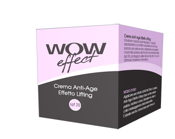 WOW EFFECT CREMA ANTIAGE EFFETTO LIFTING SPF 20 50 ML - Farmacia De Pasquale